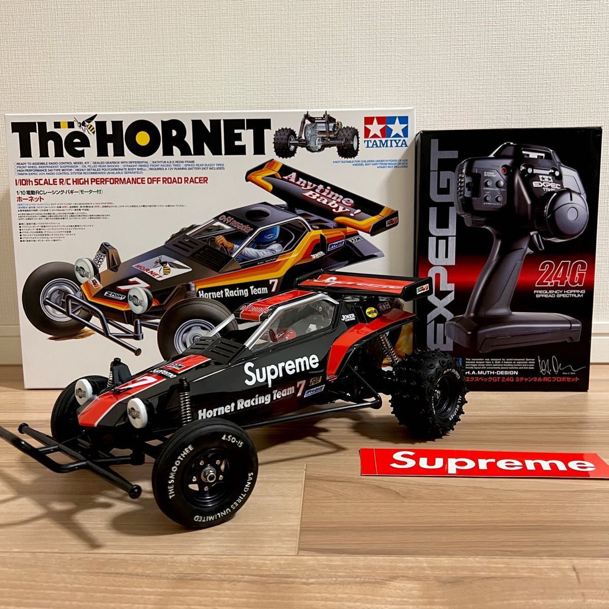 TAMIYA 1/10RC タミヤ ホーネット supreme シュプリームほぼフルセット