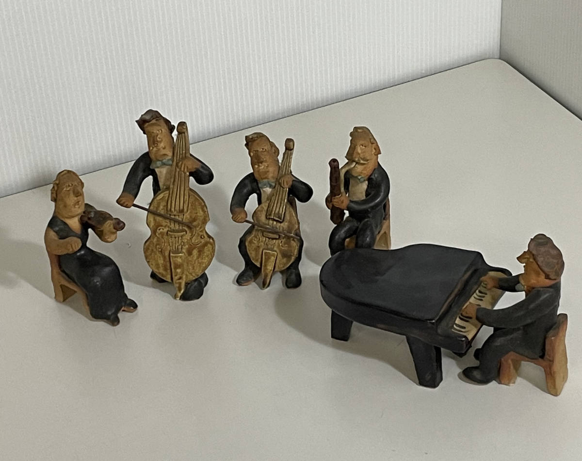Yahoo!オークション - 陶人形作家 ささきようこ オーケストラ Yahoo!オークション - 陶人形作家 ささきようこ オーケストラ