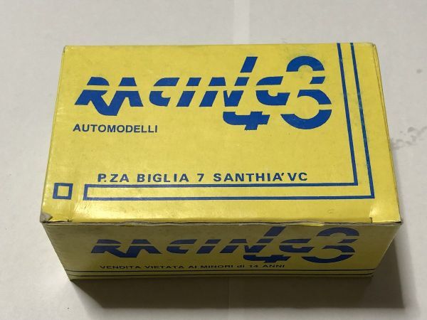  racing 43/RACING43 1/43 Lancia 037 ev.2 MARTINI T.DE CORSE 84 500 piece limitation RK47 metal kit / tube KT01