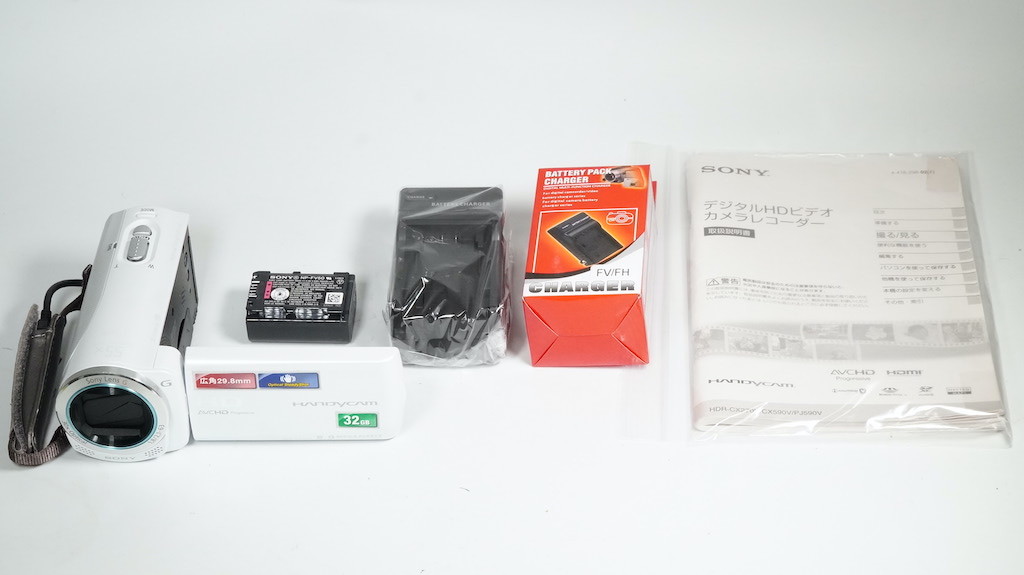 SONY ソニー HDR-CX270V ホワイト 動作確認済 1週間保証 (8654