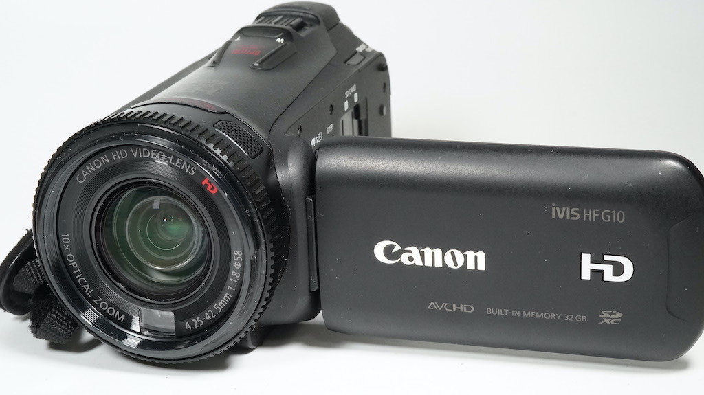 Canon キャノン IVIS HF G10 ブラック 1週間保証 (8653 Canon 純正 BP-808D BP-819D Canon 58mm 保護プロテクター付き_画像2