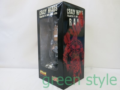 北斗の拳　ラオウ　CRAZY　HEADS　未開封品　フィギュア　LINDA　RAOH　dive_画像3