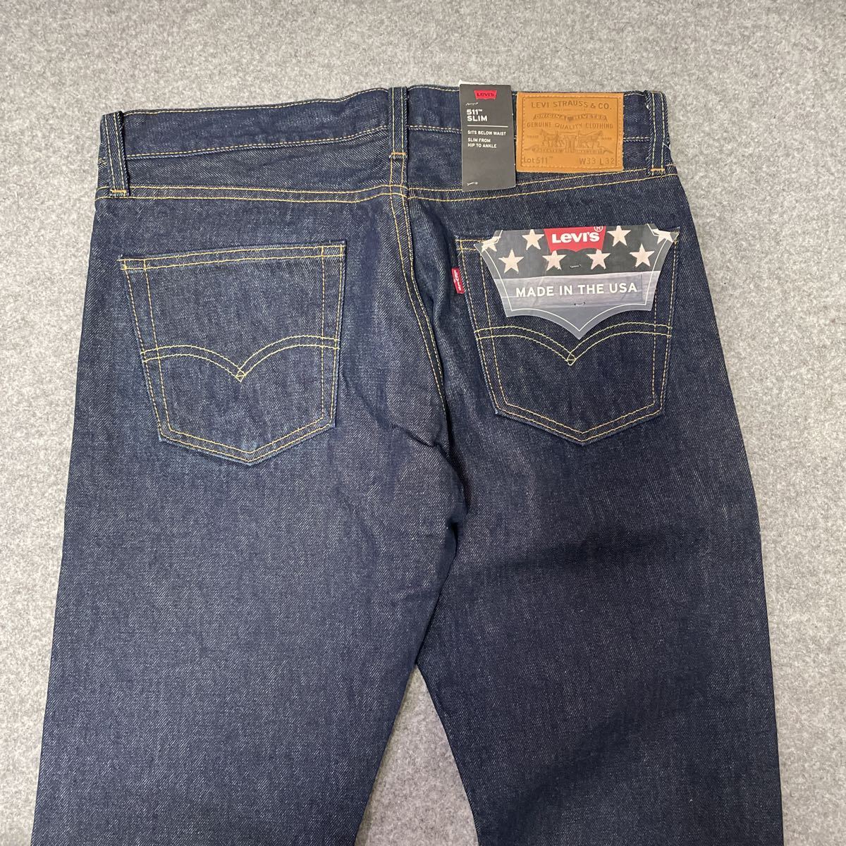 W34 定価19800円 新品 LEVI'S リーバイス 511 MADE IN USA 米国 W34 定価19800円 新品 LEVI'S リーバイス 511 MADE IN USA 米国