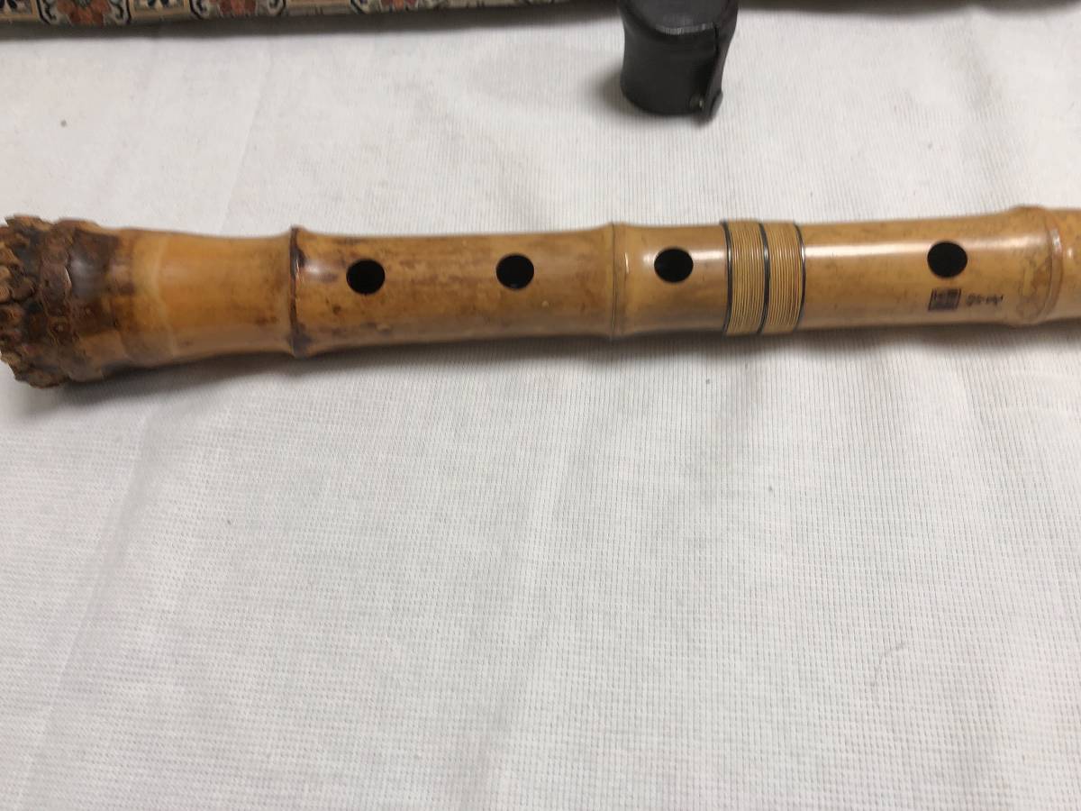 最安値 ヤフオク! - 1010 尺八 地無し 延べ管 長さ約63..5cm 二尺 時