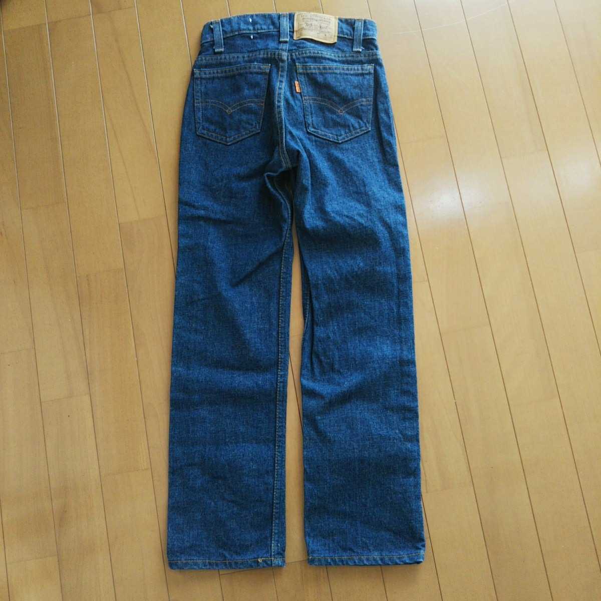 ヴィンテージ 80s 米国製　Levi’s 418 リーバイス ジーンズ　キッズ　US11 デッドストック？　made in USA_画像7