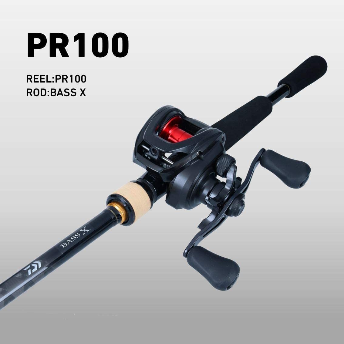 PR100 (右ハンドル) ダイワ(DAIWA) ベイトリール 21 PR100/100L/100 3.5号糸付き_画像8