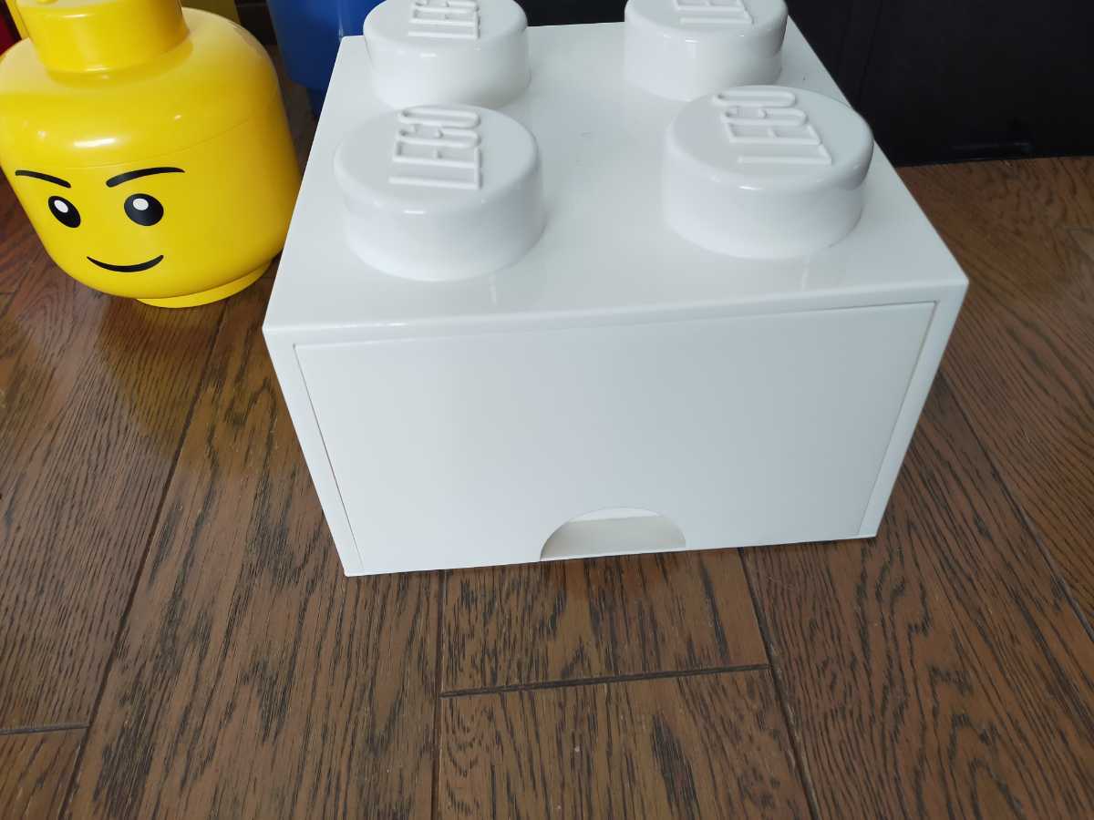 LEGO Lego storage box * head storage case 7 point set LEGO