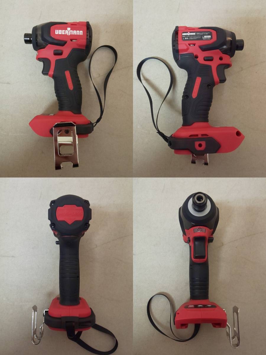 017◇未使用品・即決価格◇UBERMANN 充電式インパクトドライバ