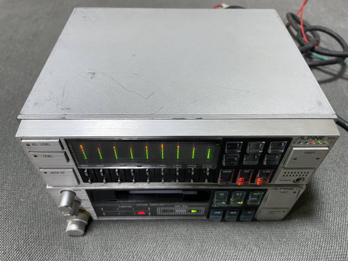 ヤフオク! - ALPINE アルパイン カセットデッキ 5331 と イ...