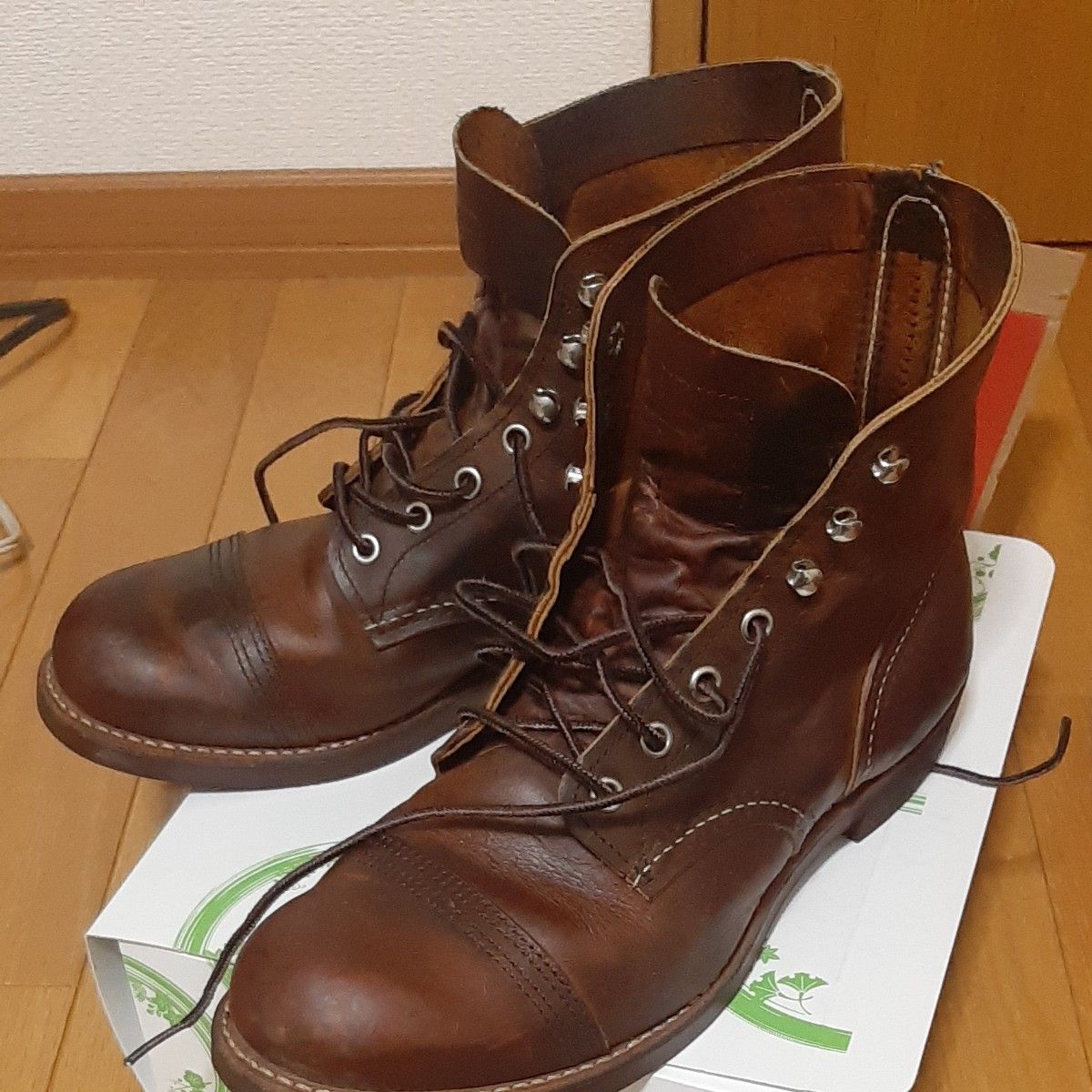 レッドウィング アイアンレンジャー メンズファッション ブーツ www
