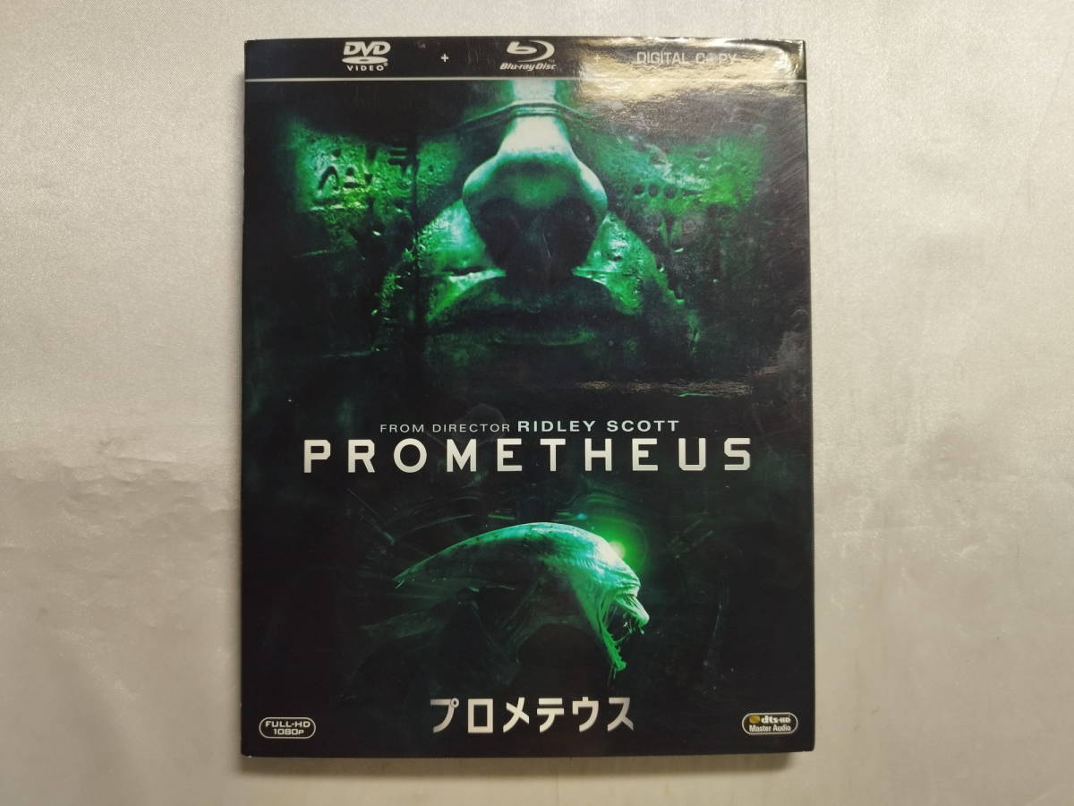 【中古品】 プロメテウス ブルーレイ＆DVDセット 初回生産限定 洋画 Blu-ray Disc_画像1