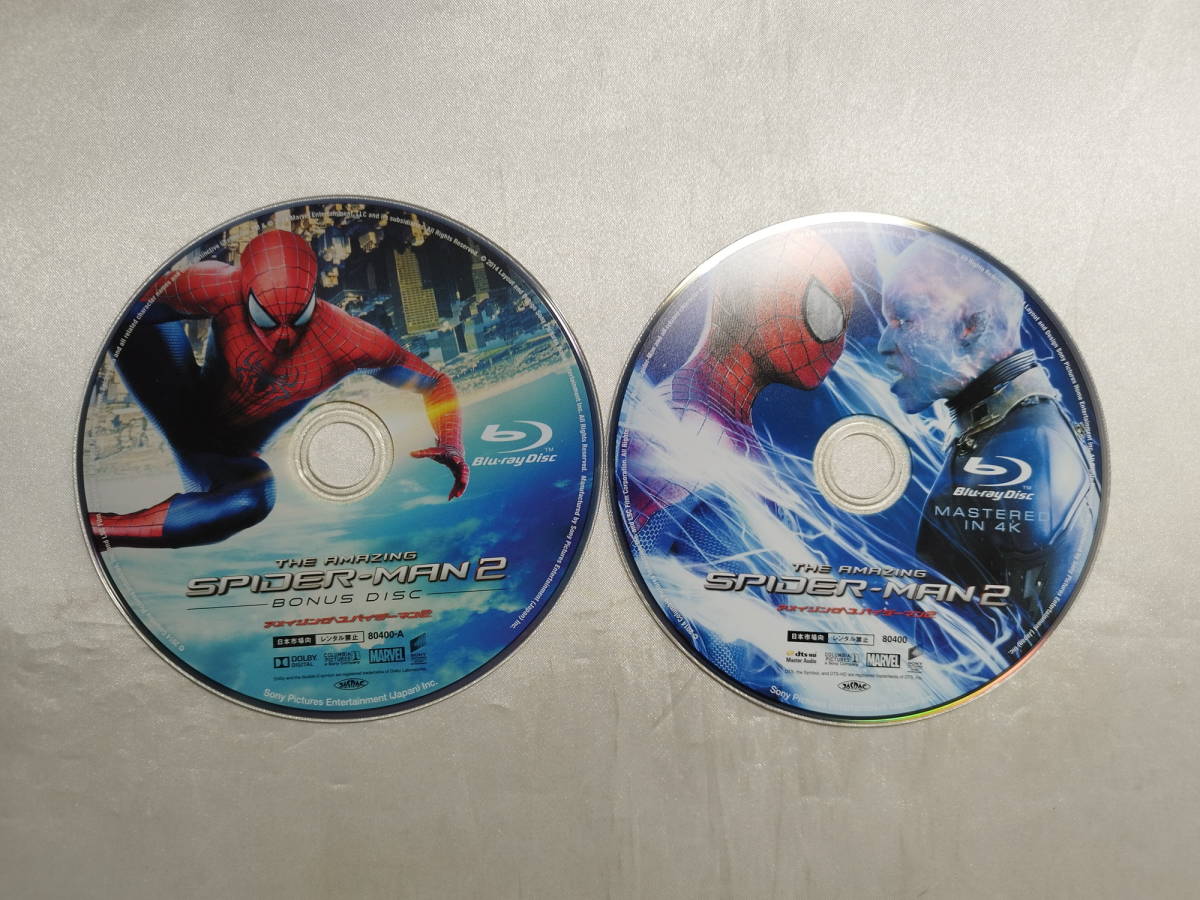 【中古品】 アメイジング・スパイダーマン2 初回生産限定版 洋画 Blu-ray Disc_画像4
