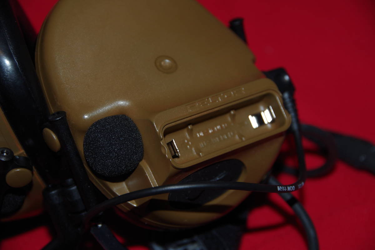 実物!未使用!コヨーテ!ネックバンド!【PELTOR COMTAC Ⅲ ACH