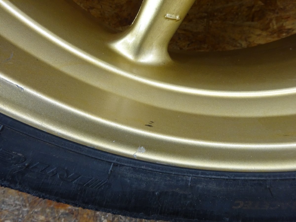 [G69] Triumph Daytona 675R ^ rear wheel (1) 17×5.50 Wobble less 