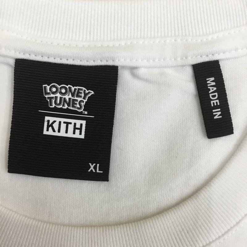 KITH XL キス Tシャツ 半袖 LOONEY TUNES BUGS BUNNY ルーニーテューンズ バックスバニー T Shirt 白 / ホワイト / 10075701_画像7
