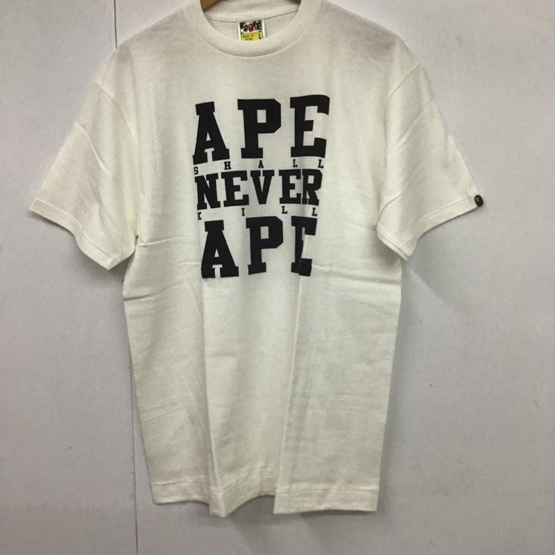 店舗良い A BATHING APE L アベイシングエイプ Tシャツ 半袖 T Shirt