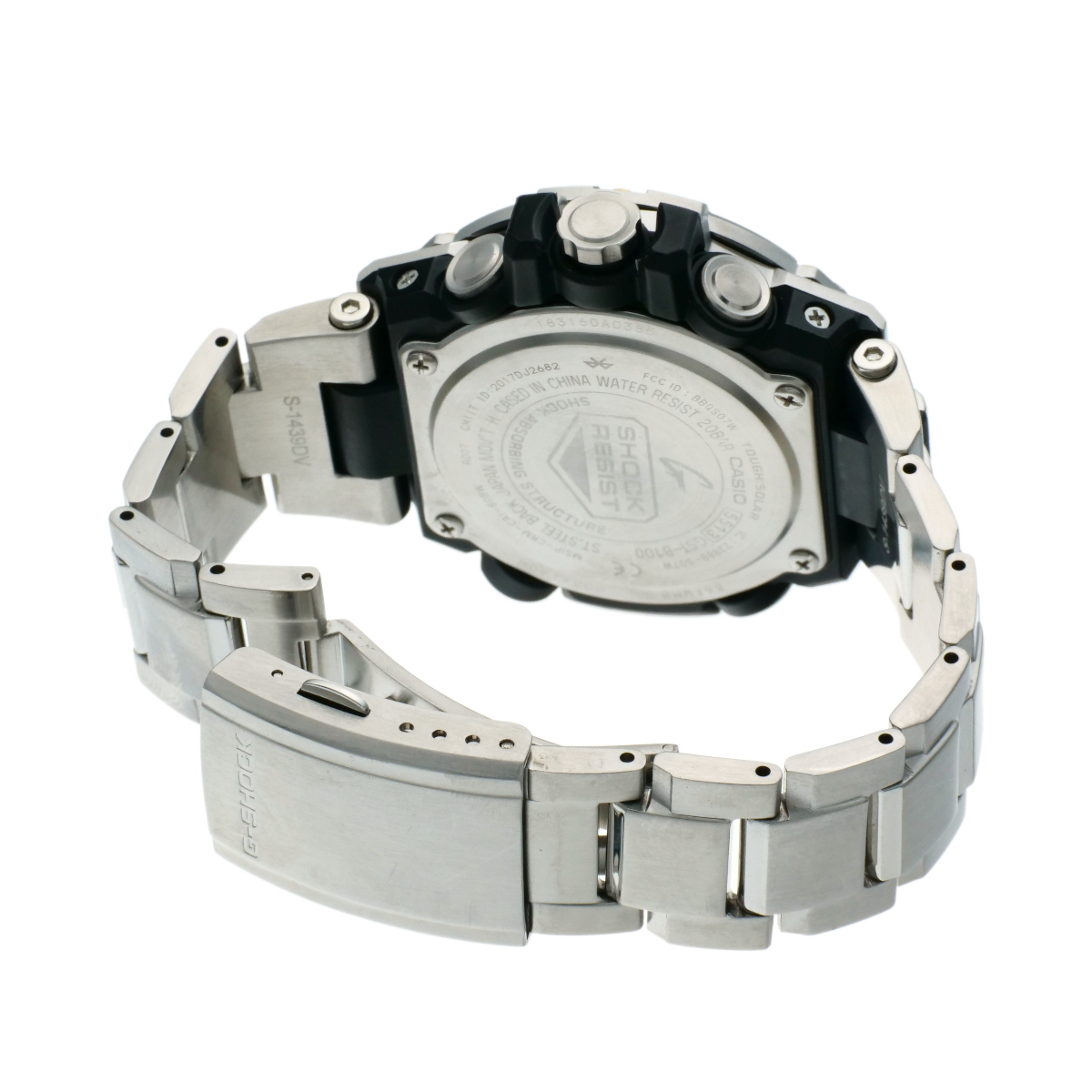 CASIO カシオ　G-SHOCK　メンズウォッチ　GST-B1000-1A9JF　タフソーラー　クォーツ　ブラック文字盤　中古AB【辻屋質店W0897】_画像7