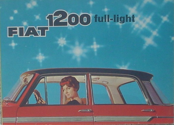 FIAT 1200 КАТАЛОГ ПРОДАЖИ ПРОДАЖИ