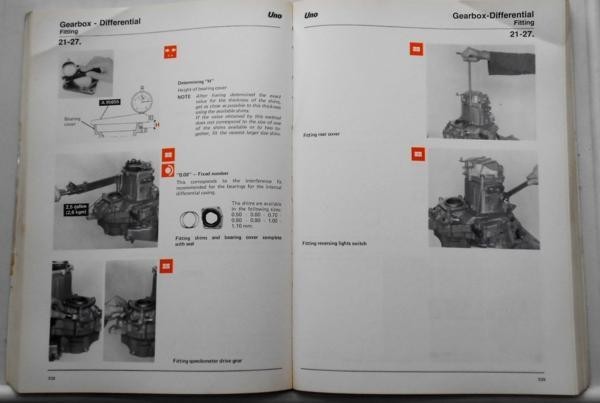 Fiat Uno Service Manual 英語版_画像3