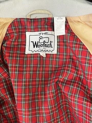 掘り出し物　ヴィンテージ　レトロ　ウールリッチ　Woolrich WOMEN Ｓサイズ　フライトジャケット　ベージュ　未使用　自宅保管品