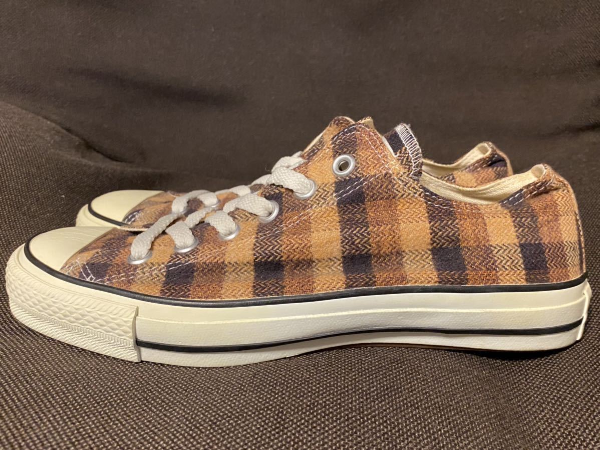 [ free shipping ] Converse made in Japan all Star check pattern US6.5 25cm unused goods 