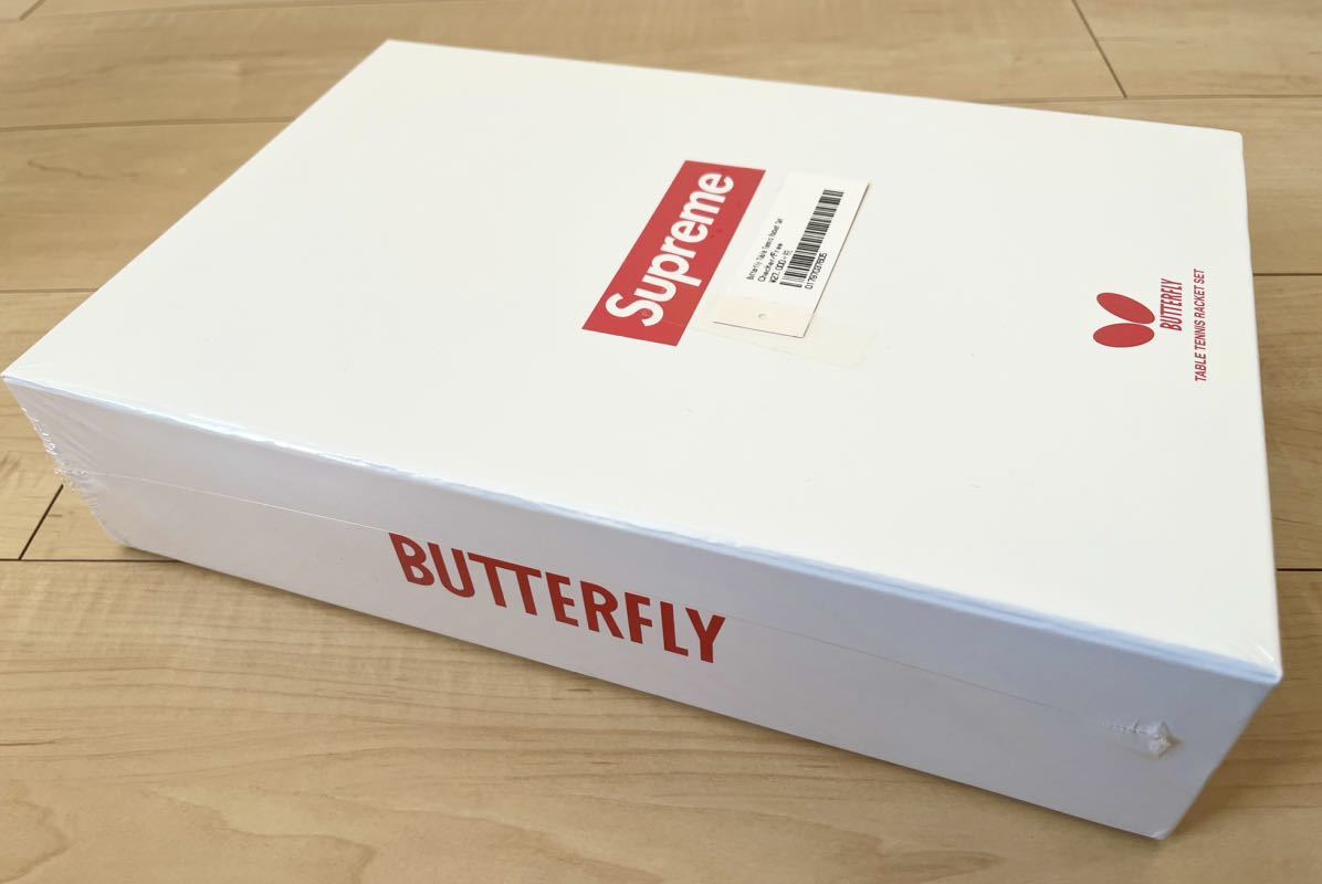 新品未使用 Supreme × Butterfly Table Tennis Racket Set シュプリーム バタフライ テーブルテニス ラケット セット 卓球ラケット_画像3