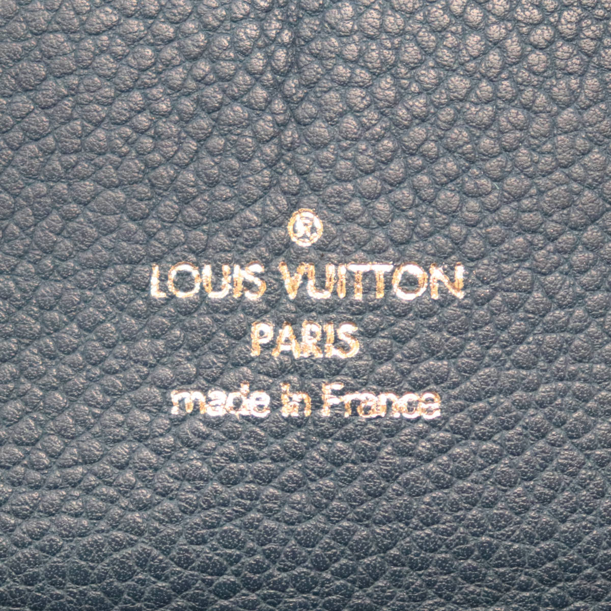 LOUIS VUITTON ルイヴィトン M93435 モノグラム・アンプラント ポルトフォイユ・スクレット・ロン 長財布 アンフィニ ダークネイビー 10