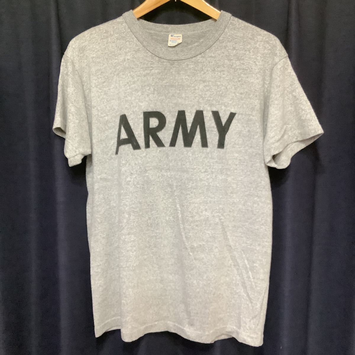 お得セット M100.ビンテージチャンピオンARMYプリントTシャツ古着