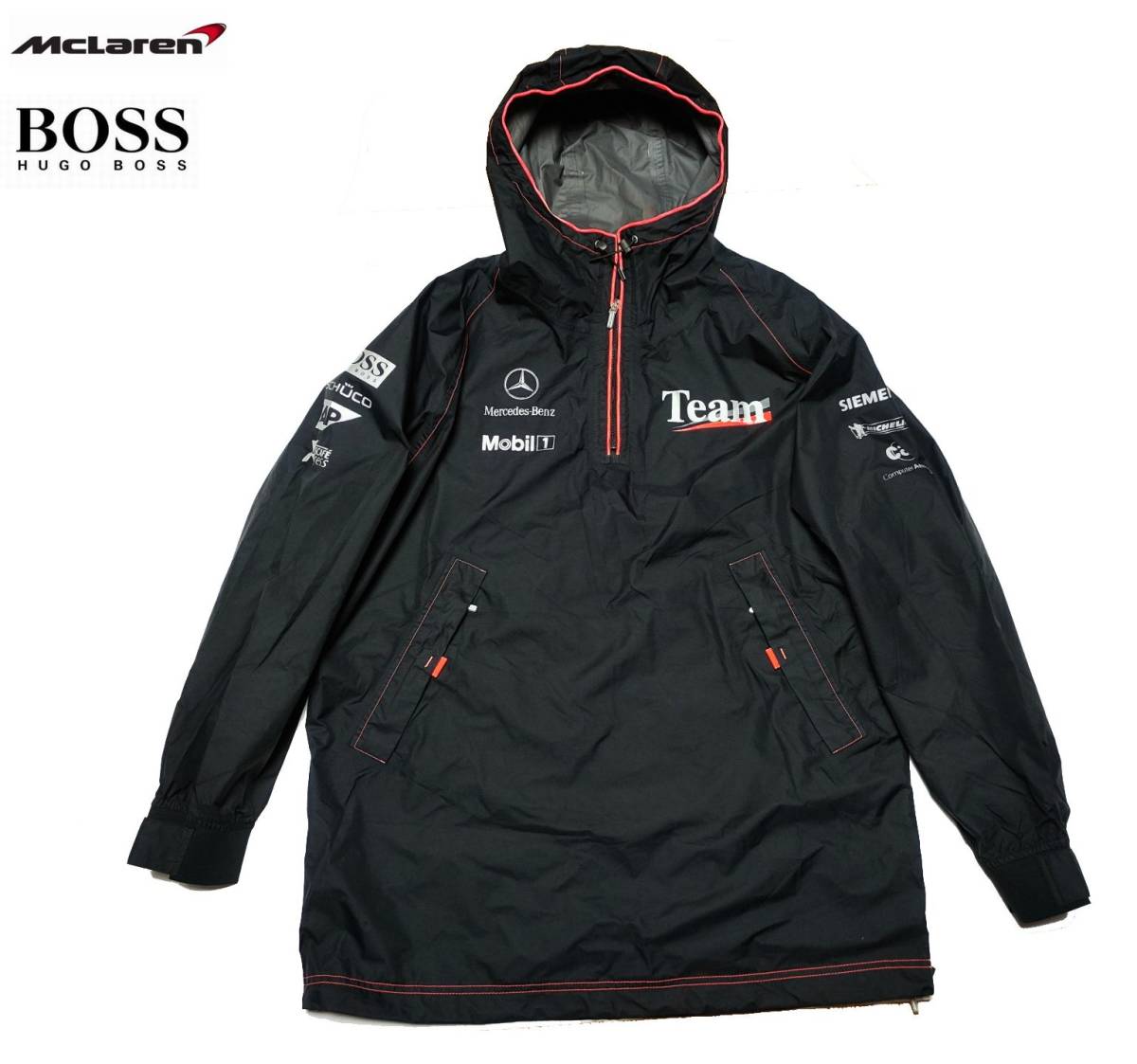 マクラーレン・メルセデス 2005 支給品 アノラック GORE-TEX生地　54 HUGO BOSS 非売品　ライコネン　モントーヤ　F1　ジャケット