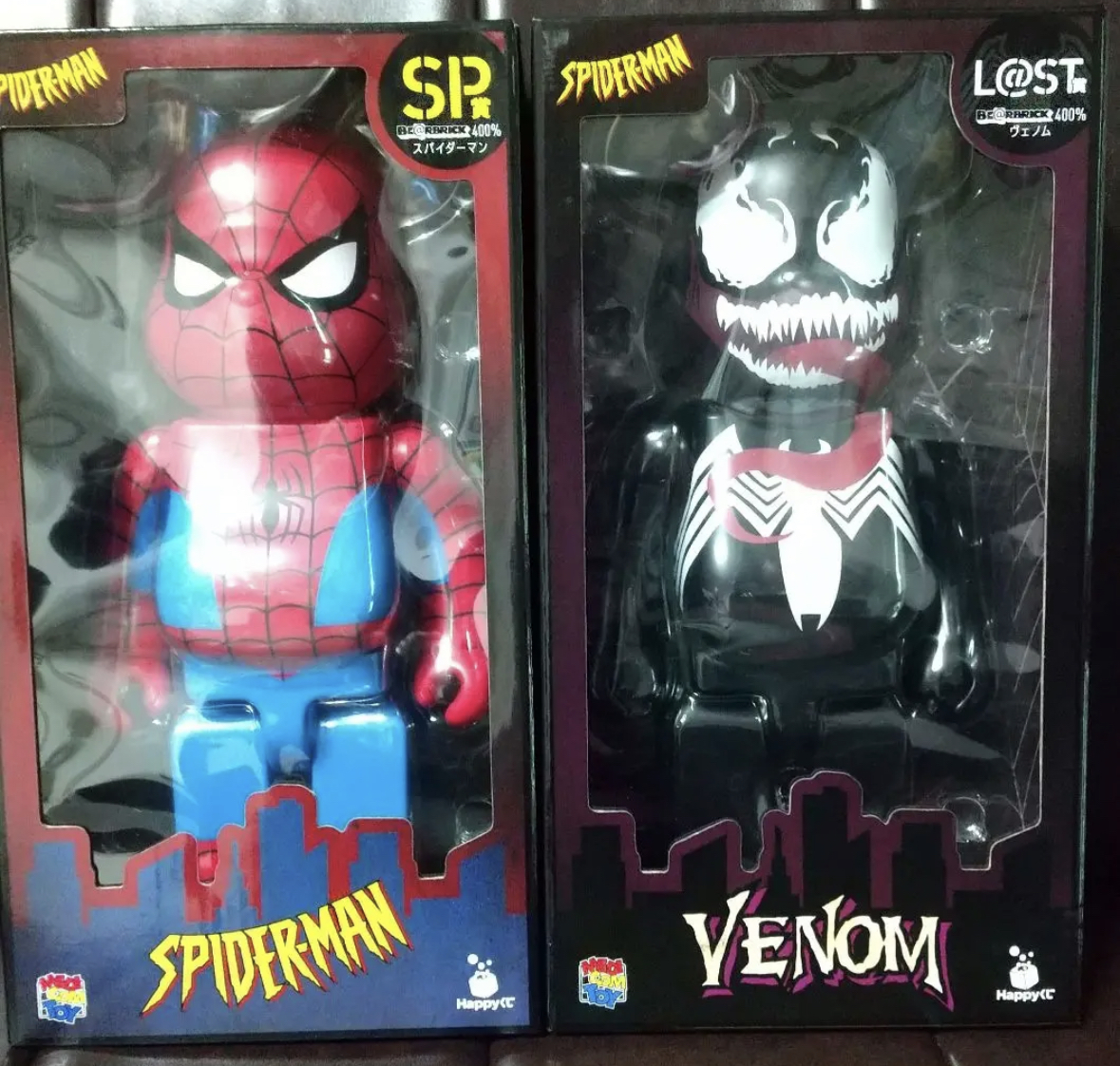 ベアブリック BE@RBRICK 400% VENOM ヴェノム L@ST-