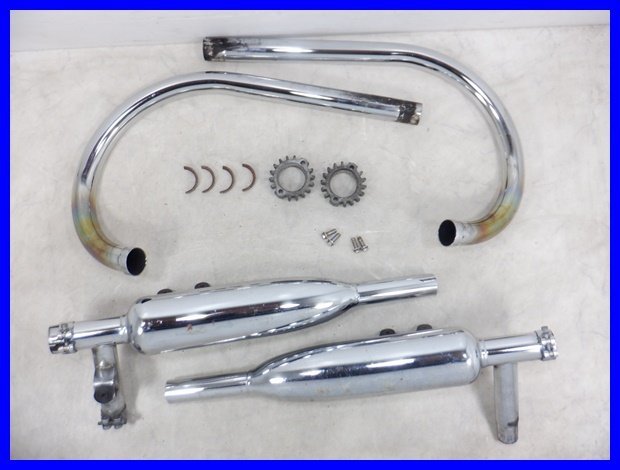 !☆キ505 W650 EJ650A ① マフラー サイレンサー DAYTONA 動画有 140_画像2