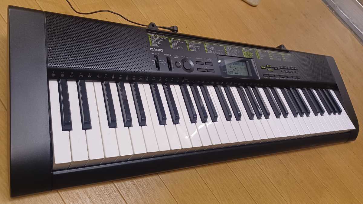 Yahoo!オークション - CASIO CTK-1100 電子ピアノ カシオ 鍵盤 動...