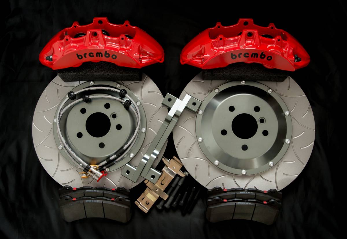 テスラ モデルS 2013- フロントBrembo Brake System 6pot/380mm　　　_画像10