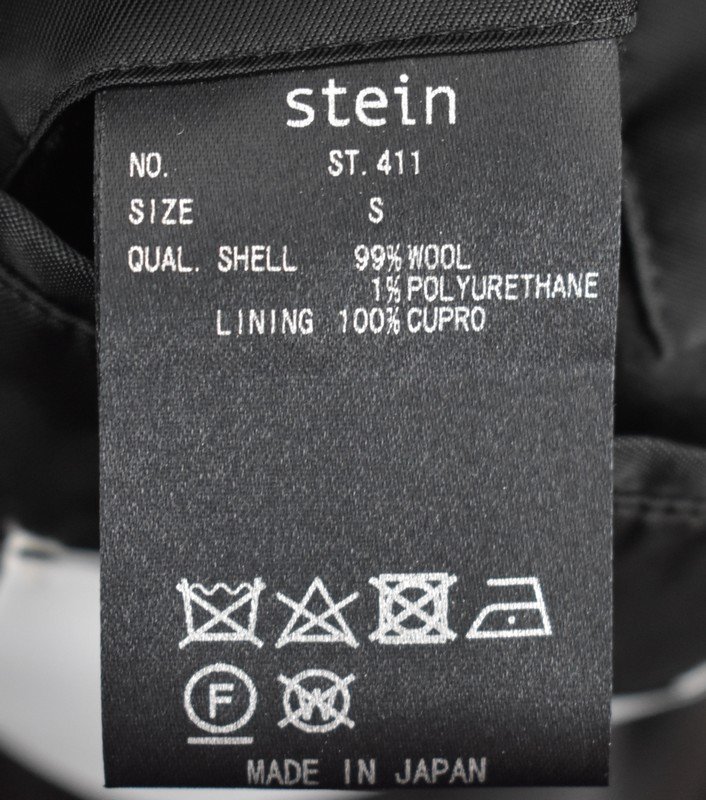 stein/シュタイン　22AW　オーバーサイズドノーカラーテーラードジャケット　OVERSIZED NO COLLAR TAILORED JACKET　ST.411　サイズ：S　カ_画像4
