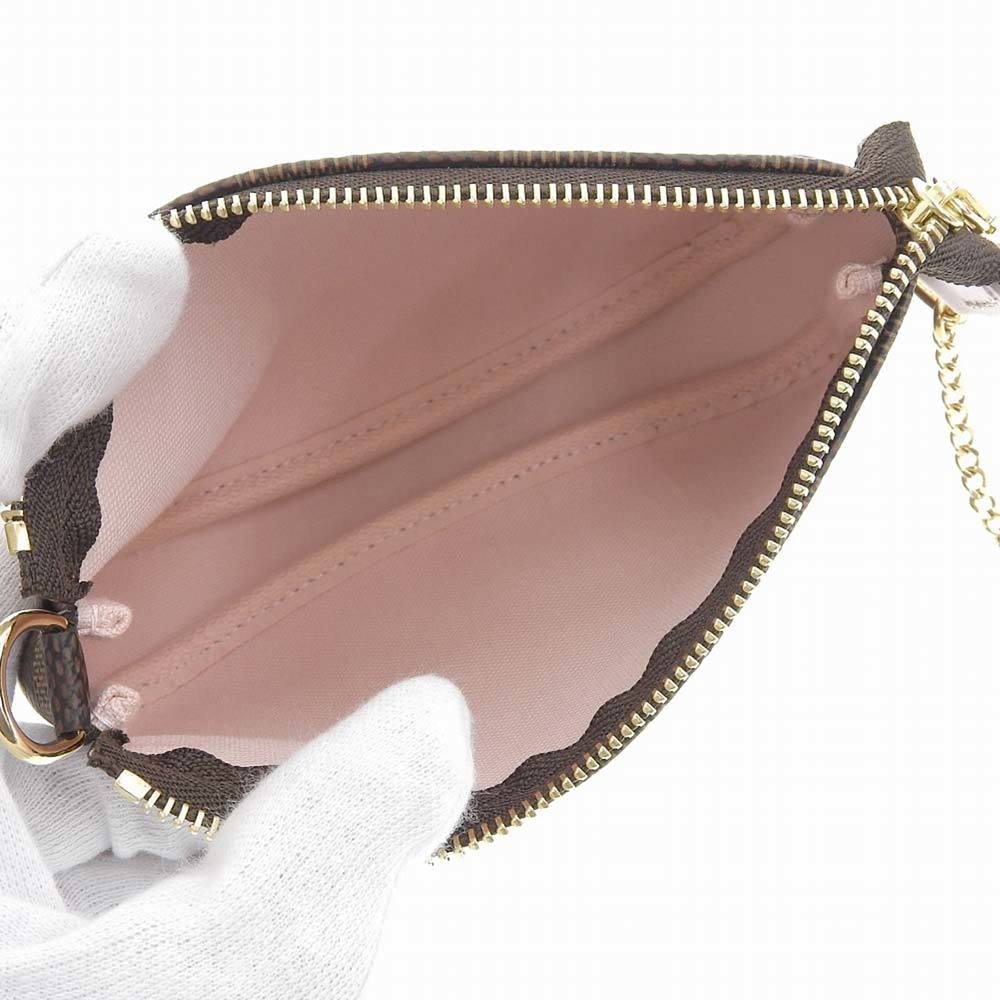 新品同様 ルイヴィトン LOUIS VUITTON ダミエ ミニポシェットアクセ