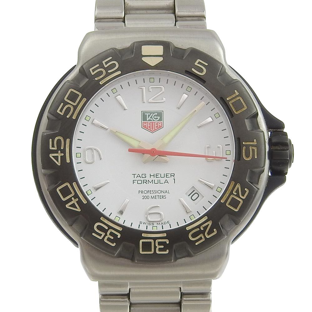 本物保証】 タグホイヤー TAG HEUER フォーミュラ1 デイト メンズ