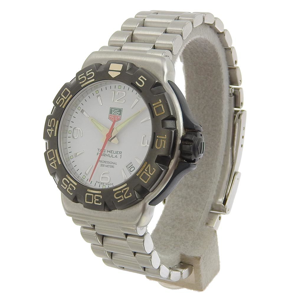 本物保証】 タグホイヤー TAG HEUER フォーミュラ1 デイト メンズ