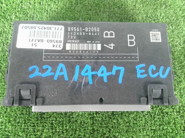 ムーヴ DBA-LA100S エンジンコンピューター ECU カスタム X T27 デンソー 89561-B2050 89560-BA771_画像1