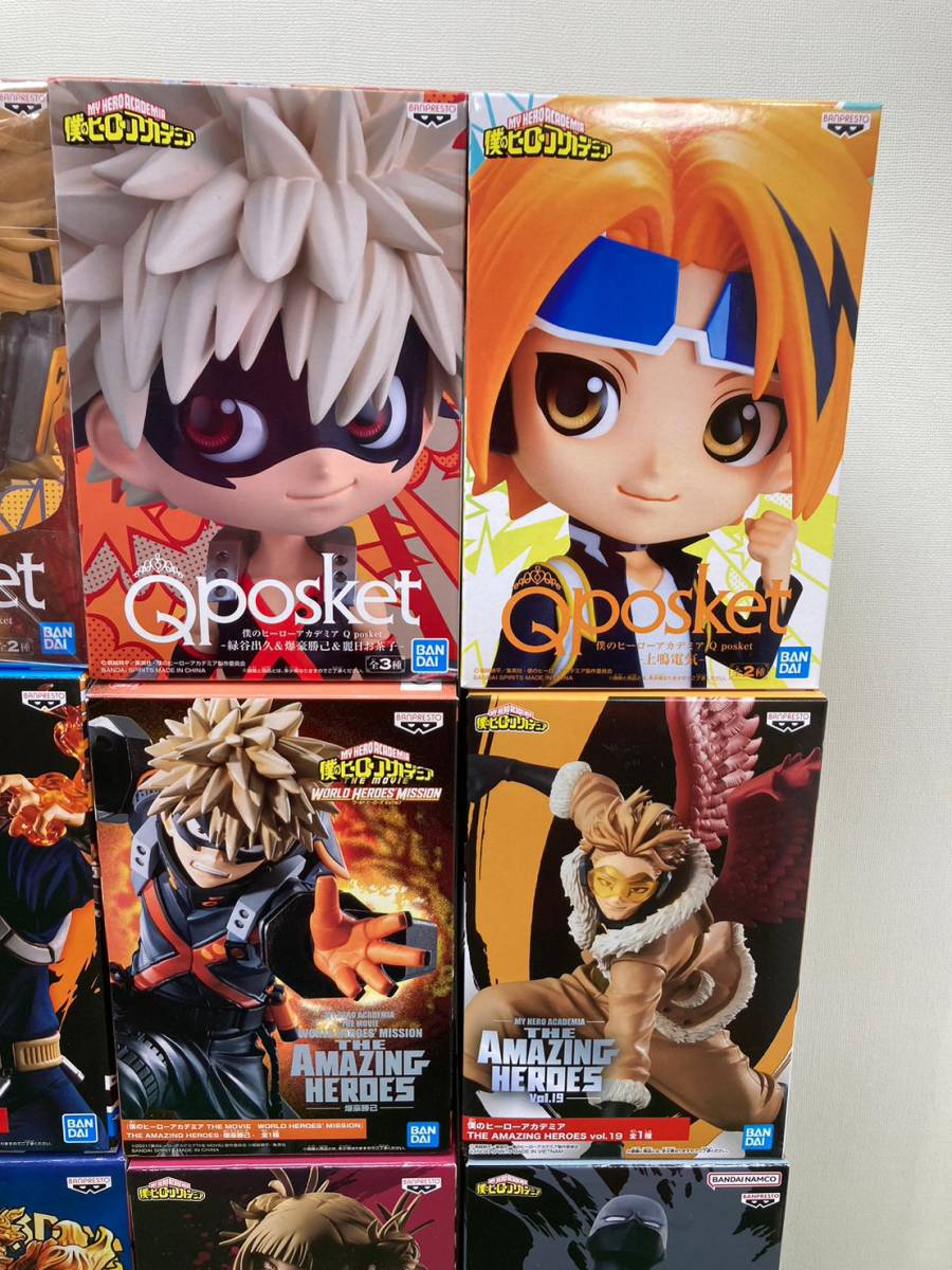 受賞店 初版 僕のヒーローアカデミア qposket 上鳴 ホークス トガ 荼毘