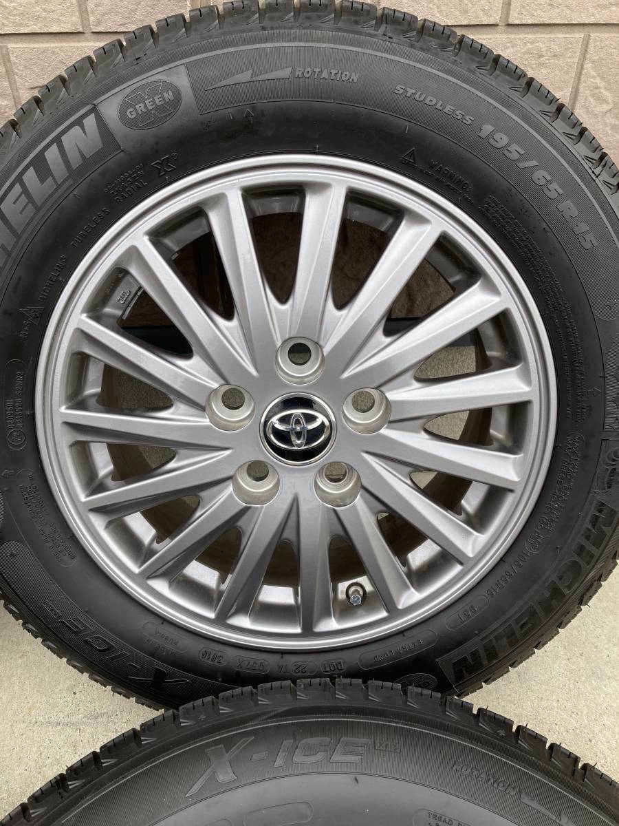シビック (ヴォクシー) 195/65R15 ミシュラン X-ICE SNOW 15インチ