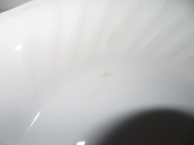 N①17 スープ皿 10枚 白い皿 カレー皿 大皿 シンプル ホワイト 洋食器 プレート 直径約23cm 深さ約4cm 美品 保管品の画像7
