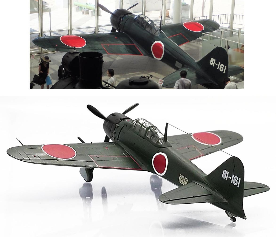 Yahoo!オークション - 1/144 完成品 零戦52型 三菱製第4240号機 Yahoo!オークション - 1/144 完成品 零戦52型 三菱製第4240号機