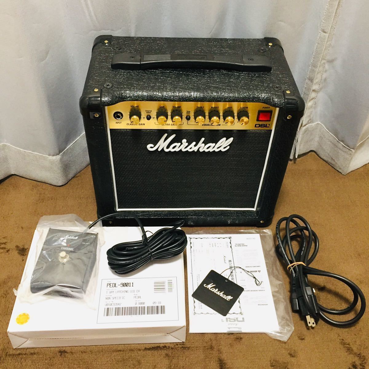 使用感少なめ】 Marshall DSL1CR 真空管 チューブ ギターアンプ
