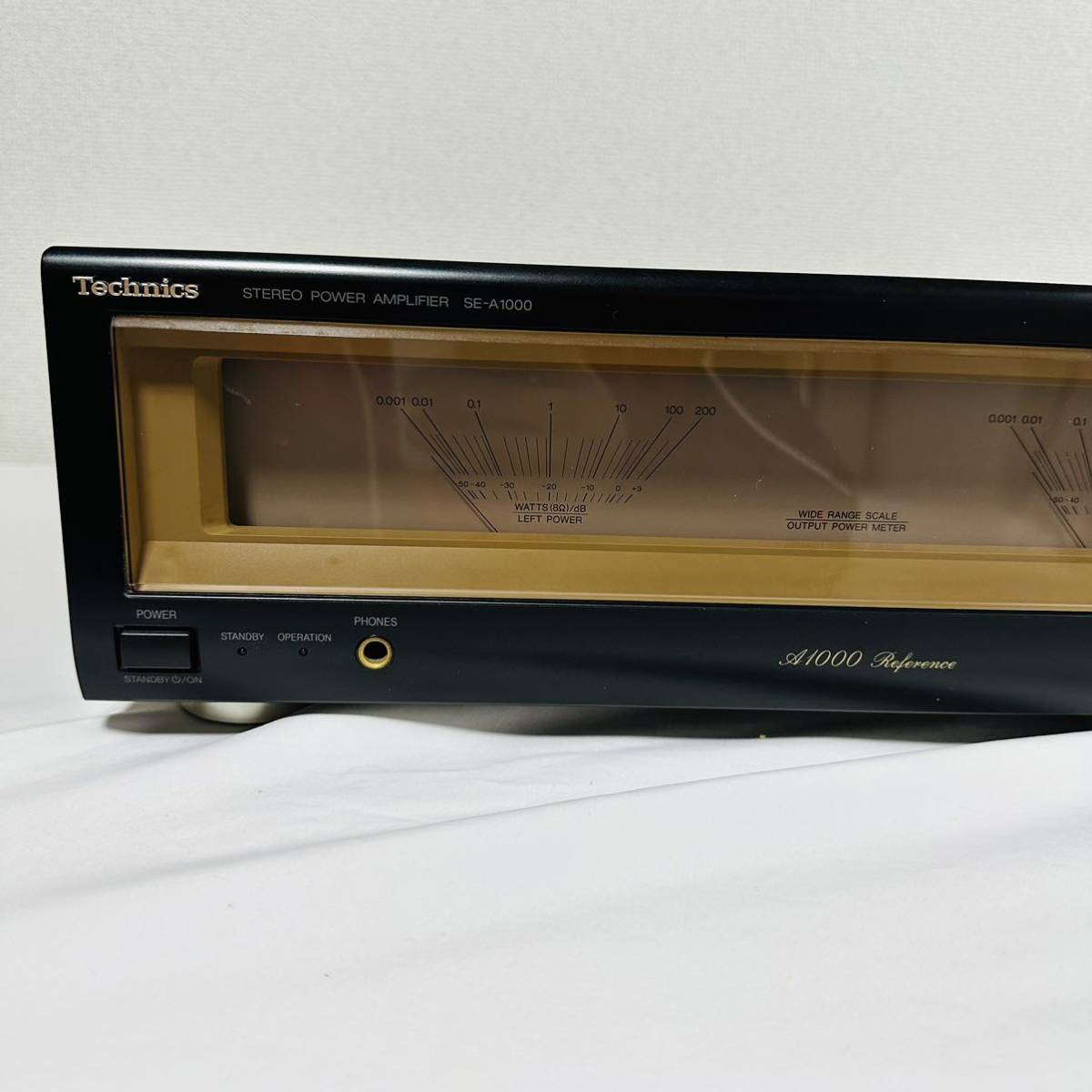 ◆希少◆高級◆動作確認済み◆ Technics パワーアンプ SE-A1000