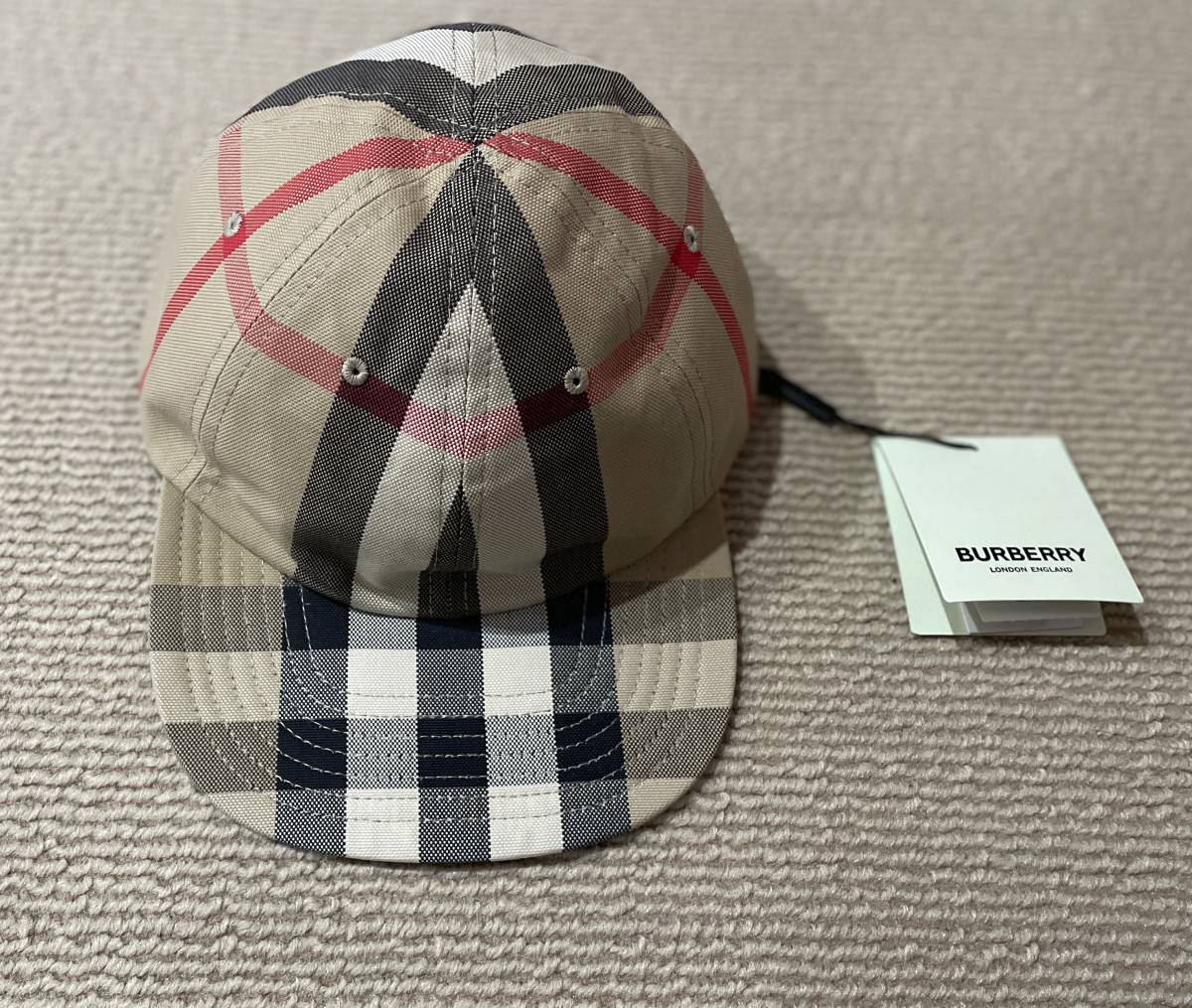 選ぶなら BURBERRY ☆２万円引☆ バーバリー CAP BASEBALL CHECK