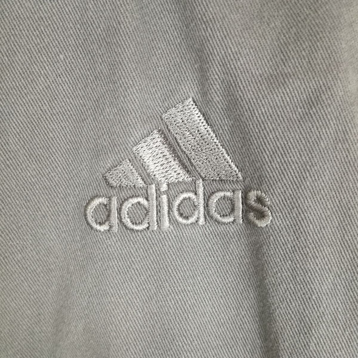adidas アディダス コットン golf ゴルフ パンツ サイズO ダークグレー