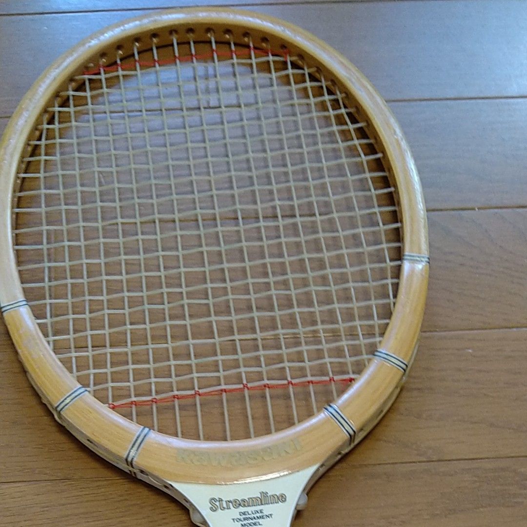 #テニスラケット #KAWASAKI レトロ 木製
