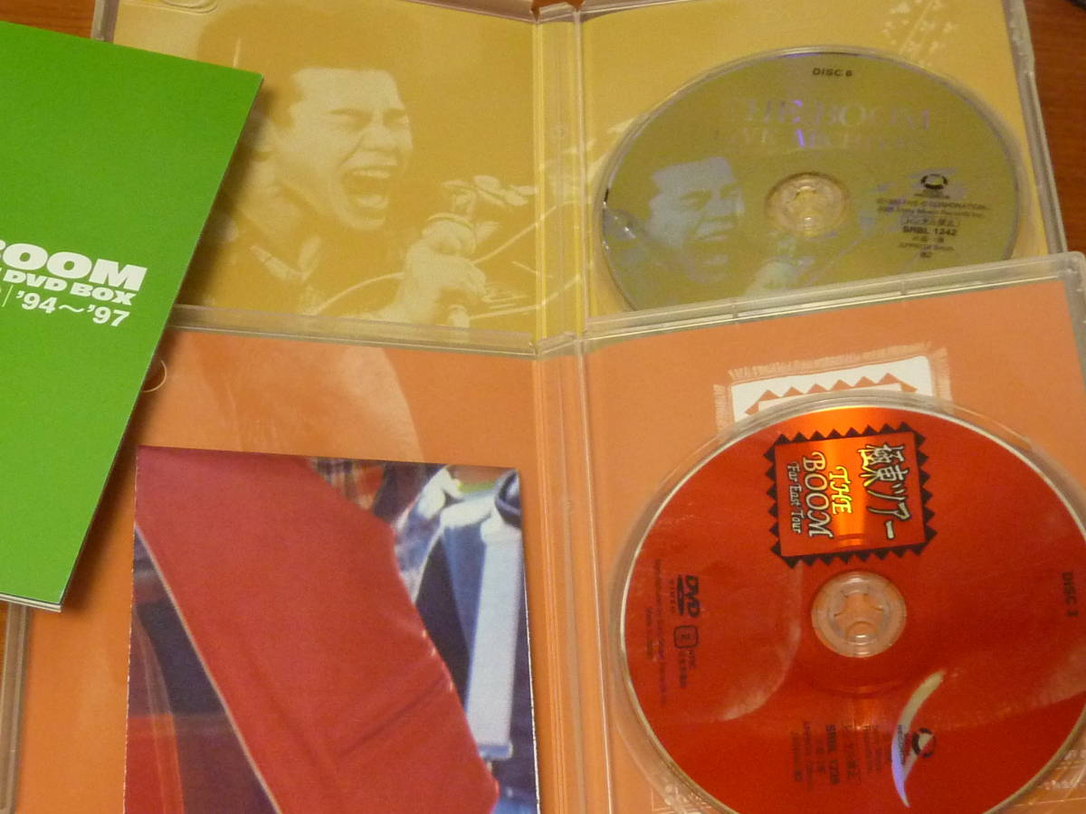 ヤフオク! - THE BOOM LIVE DVD BOX Vol.2 '94～'97 FACELESS