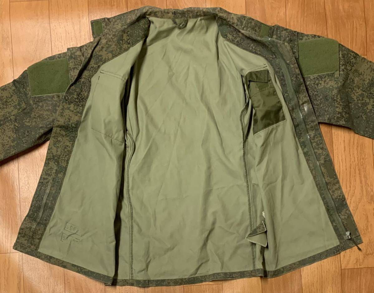 ロシア軍 BTK デジタルフローラ迷彩戦闘服 上下セット ① 50-5 48-5 ロシア連邦軍 デジフロ 迷彩服 ウクライナ危機 Z-war 特別軍事作戦_画像6