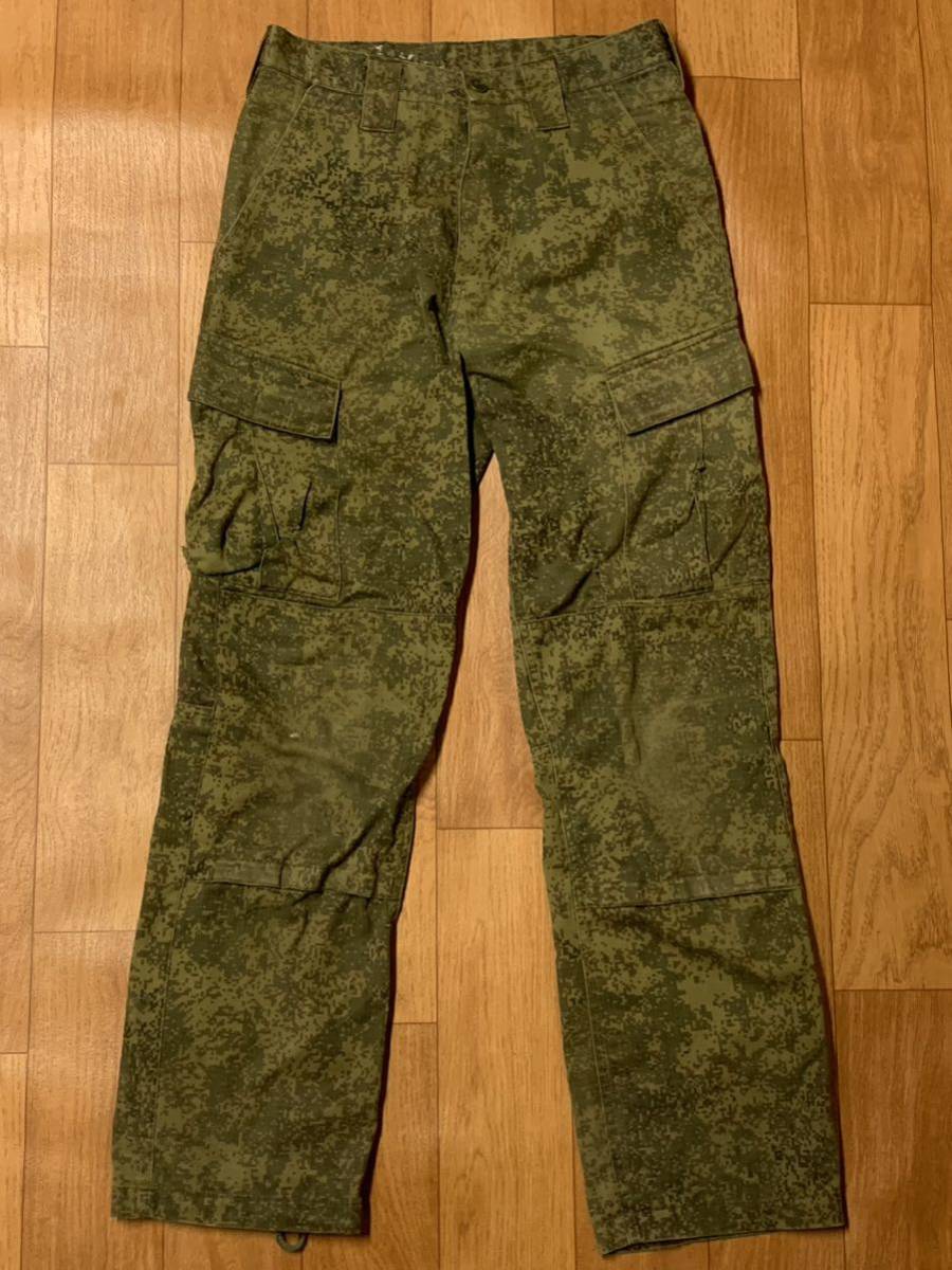 ロシア軍 BTK デジタルフローラ迷彩戦闘服 上下セット ① 50-5 48-5 ロシア連邦軍 デジフロ 迷彩服 ウクライナ危機 Z-war 特別軍事作戦_画像4